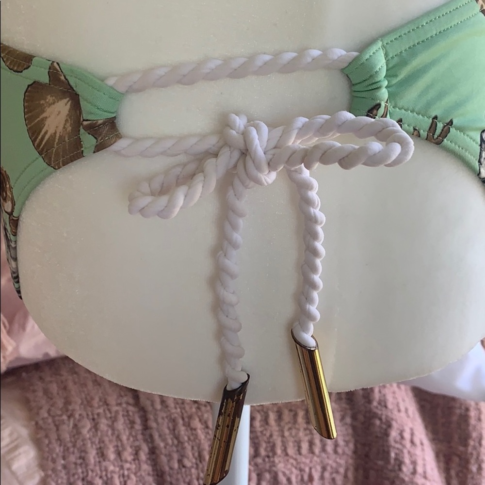 Vs Mint Green Shell Patterned Bikini - image 6